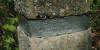 Concrete marker for Compton Peak